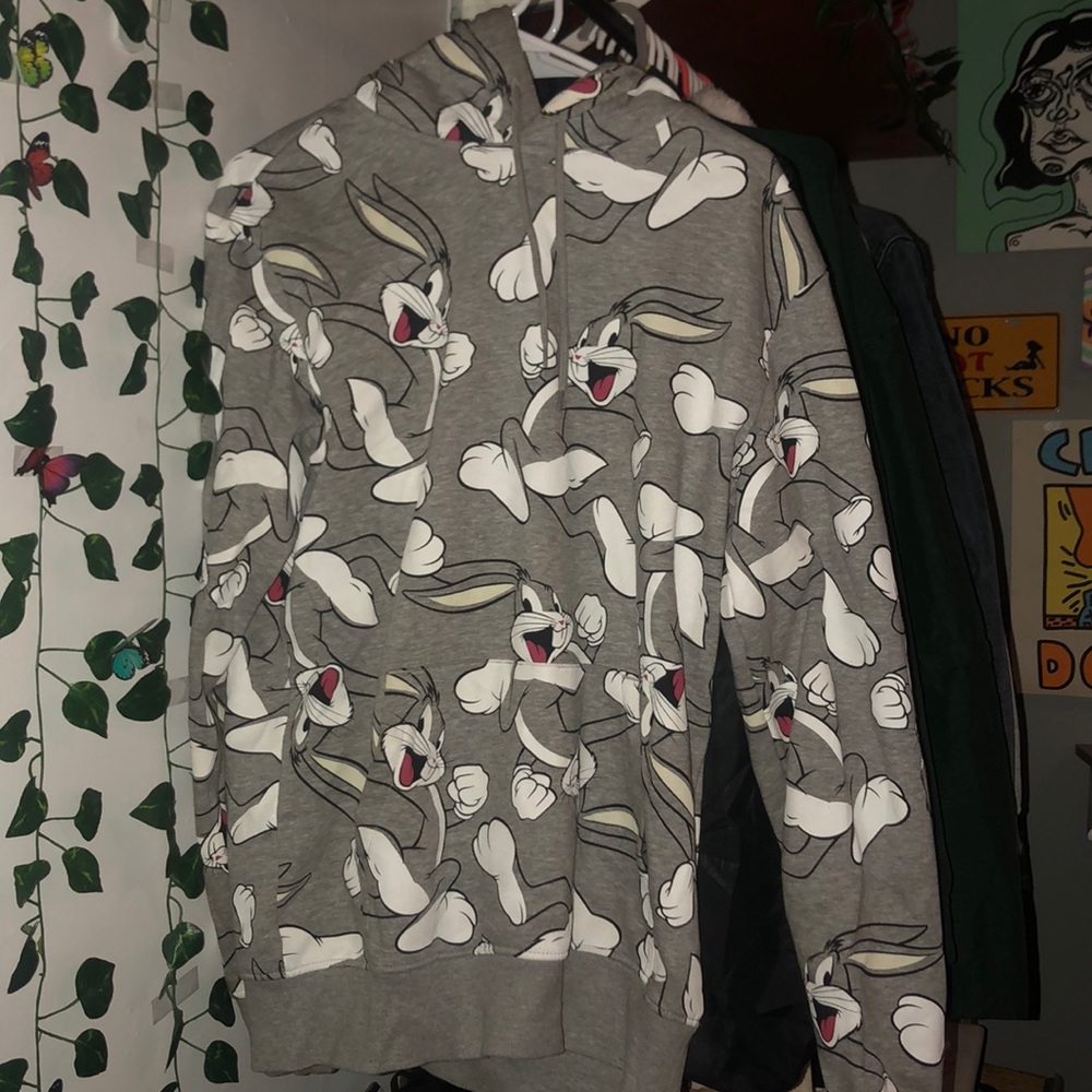 h&m bugs bunny hoodie